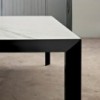Mesa Genio Extensible Cerámica o Mármol de Bontempi. Mesas modernas de diseño.