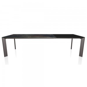 Mesa Genio Extensible Cerámica o Mármol de Bontempi. Mesas modernas de diseño.