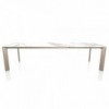 Mesa Genio Extensible Cerámica o Mármol de Bontempi. Mesas modernas de diseño.