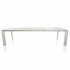 Mesa Genio Extensible Cerámica o Mármol de Bontempi. Mesas modernas de diseño.