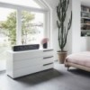 Cómoda To Be de Bonaldo. Mobiliario de diseño para dormitorios.