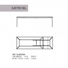 Mesa extensible Liuto XL Alivar
