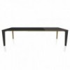 Mesa Senso Extensible Cristal/Madera de Bontempi. Muebles modernos de diseño italianos.