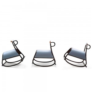 Balancín Furia de diseño GTV Thonet Vienna. Caballito infantil moderno.