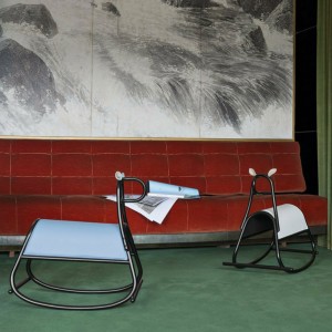 Balancín Furia de diseño GTV Thonet Vienna. Caballito infantil moderno.