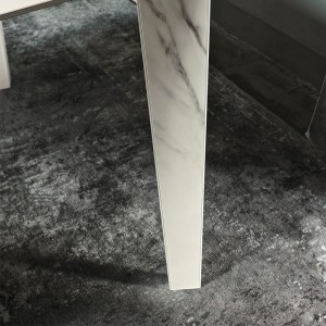 Mesa Senso Extensible Cerámica o Mármol de Bontempi. Mesas de diseño italiano.