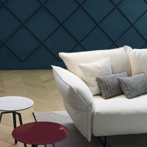 Sofá Madame C. de Bonaldo. Cómodo sofá de diseño italiano para salón.