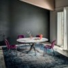 Silla Chantal Acero de Bontempi. Sillas contemporáneas de diseño italiano.