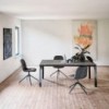 Silla Chantal Giratoria de Bontempi. Sillas contemporáneas de diseño italiano.
