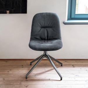 Silla Chantal Giratoria de Bontempi. Sillas contemporáneas de diseño italiano.