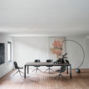 Silla Chantal Giratoria de Bontempi. Sillas contemporáneas de diseño italiano.