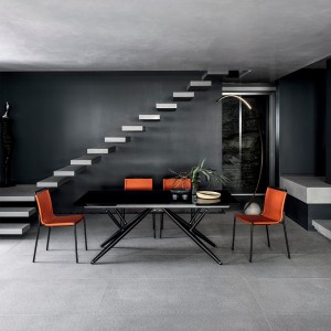 Silla Shape de Bontempi.  Sillas y butacas de diseño. Muebles italianos.