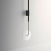 Lámpara aplique Tempo driver empotrado de Vibia para salones.