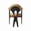 Liba Sillón de Driade. Sillón de diseño contemporánea de ratán en madera.
