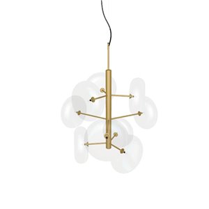 Lámpara Suspensión Spark Múltiple de Bontempi. Lámparas colgantes contemporáneas.