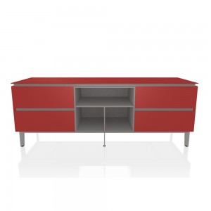 Aparador Cosmopolitan 184 de Bontempi. Muebles modernos italiano para salón.