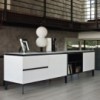 Aparador Cosmopolitan 244 de Bontempi. Muebles modernos italiano para salón.