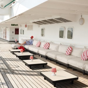 Sofá modular Paletti Fatboy. Sofás para exteriores.