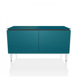 Aparador Cosmopolitan Cristal 124 de Bontempi. Muebles modernos de diseño italiano.