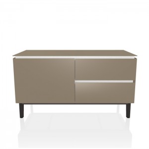 Aparador Cosmopolitan Cristal 124 de Bontempi. Muebles modernos de diseño italiano.