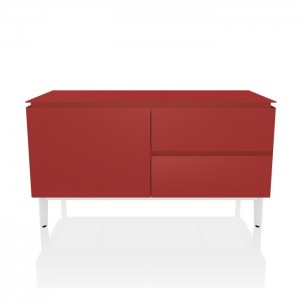 Aparador Cosmopolitan Cristal 124 de Bontempi. Muebles modernos de diseño italiano.