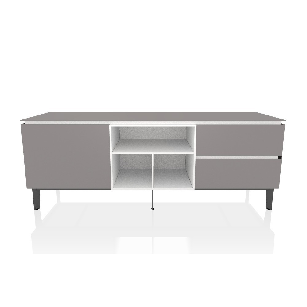 Aparador Cosmopolitan Cristal 184 de Bontempi. Muebles modernos italiano para salón.