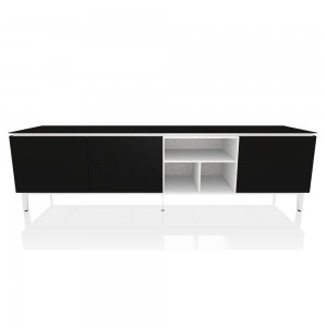 Aparador Cosmopolitan Cristal 244 de Bontempi. Muebles modernos italiano para salón.