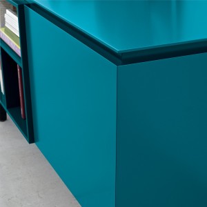 Aparador Cosmopolitan Cristal 244 de Bontempi. Muebles modernos italiano para salón.