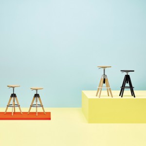 Taburete Arki ARKW6 de Pedrali. Taburetes de diseño. Taburetes contract.