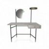 Escritorio Vanity Espejo Melamina de Bontempi. Escritorios modernos de diseño.