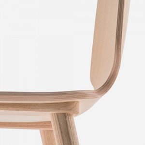 Silla Babila 2700 de Pedrali. Sillas de diseño. Sillas de madera de fresno,