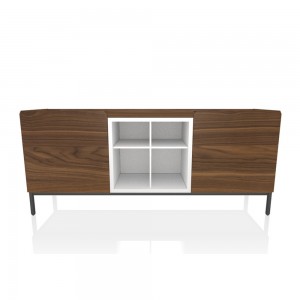Aparador Pica Chapado Diáfano de Bontempi. Muebles modernos de diseño italiano.
