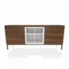 Aparador Pica Chapado Diáfano de Bontempi. Muebles modernos de diseño italiano.