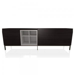 Aparador Pica Chapado Diáfano de Bontempi. Muebles modernos de diseño italiano.