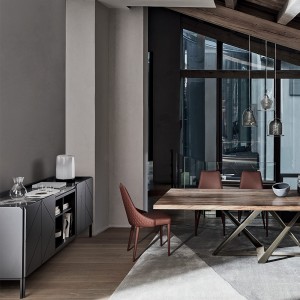 Aparador Pica Lacado Diáfano de Bontempi. Muebles modernos de diseño italiano.