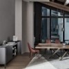 Aparador Pica Lacado Diáfano de Bontempi. Muebles modernos de diseño italiano.