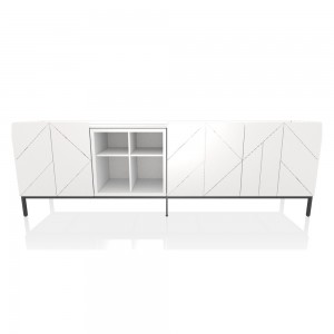 Aparador Pica Lacado Diáfano de Bontempi. Muebles modernos de diseño italiano.