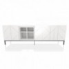 Aparador Pica Lacado Diáfano de Bontempi. Muebles modernos de diseño italiano.