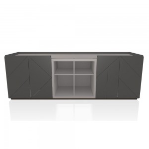Aparador Pica Lacado Diáfano de Bontempi. Muebles modernos de diseño italiano.
