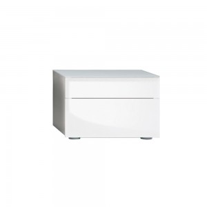 Mesita Enea de Bontempi. Muebles modernos italianos. Mesita de noche de diseño.