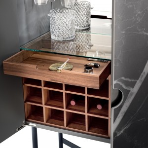 Mueble Bar Madison Superior de Bontempi. Muebles modernos de diseño italiano.