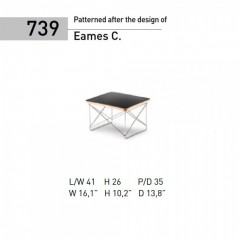 Mesita Charles Eames 739 Alivar Museum