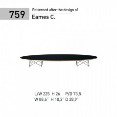 Mesita Charles Eames 759 Alivar Museum
