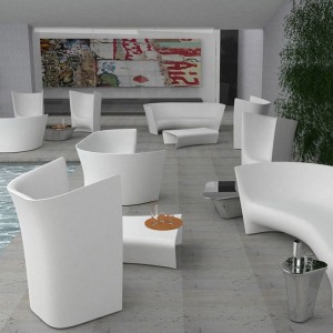 Butaca Plié de Driade. Mobiliario de muebles de diseño para exteriores.