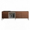Aparador Pica Chapado Diáfano de Bontempi. Muebles modernos de diseño italiano.