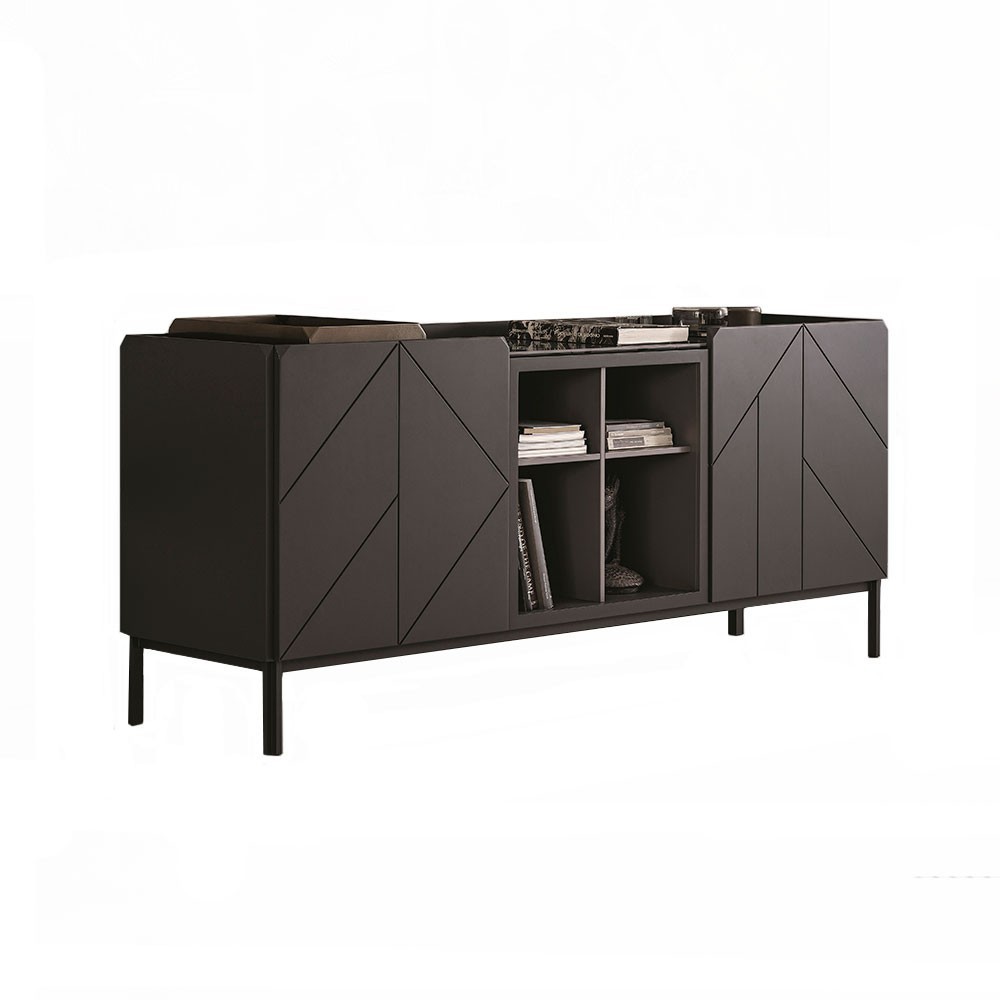 Aparador Pica Lacado Diáfano de Bontempi. Muebles modernos de diseño italiano.