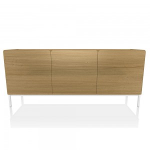 Aparador Pica Chapado de Bontempi. Muebles modernos de diseño italiano.
