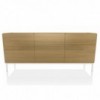 Aparador Pica Chapado de Bontempi. Muebles modernos de diseño italiano.