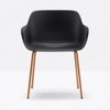 Sillón Babila XL Acero de Pedrali. Sillones de diseño. Sillones modernos de salón.
