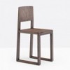 Silla Brera 380 de Pedrali. Sillas de diseño. Sillas de madera para salón.